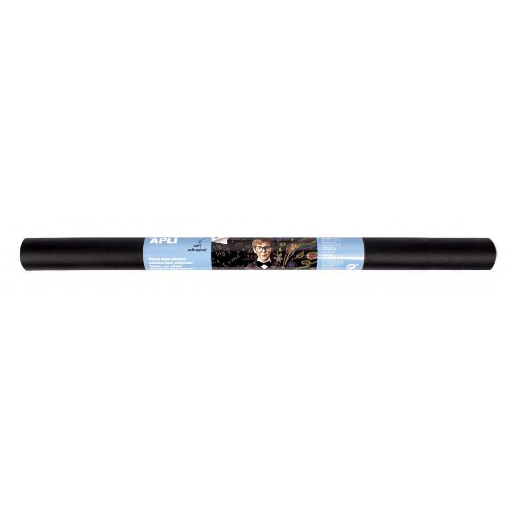 Rollo Pizarra Negra Adhesiva 2 m x 0.50 cm Apli 17166