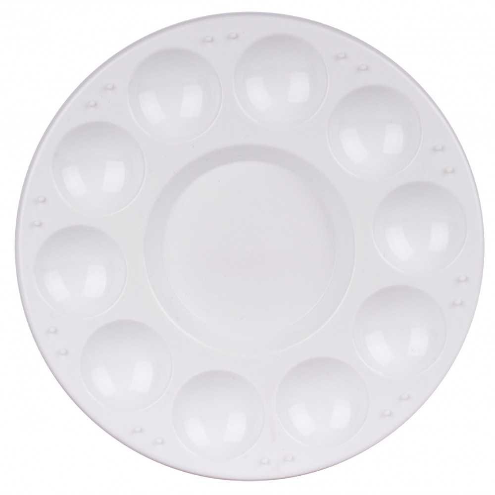 Paleta de Plástico Redonda para Pintura Ø 170mm Apli 17468