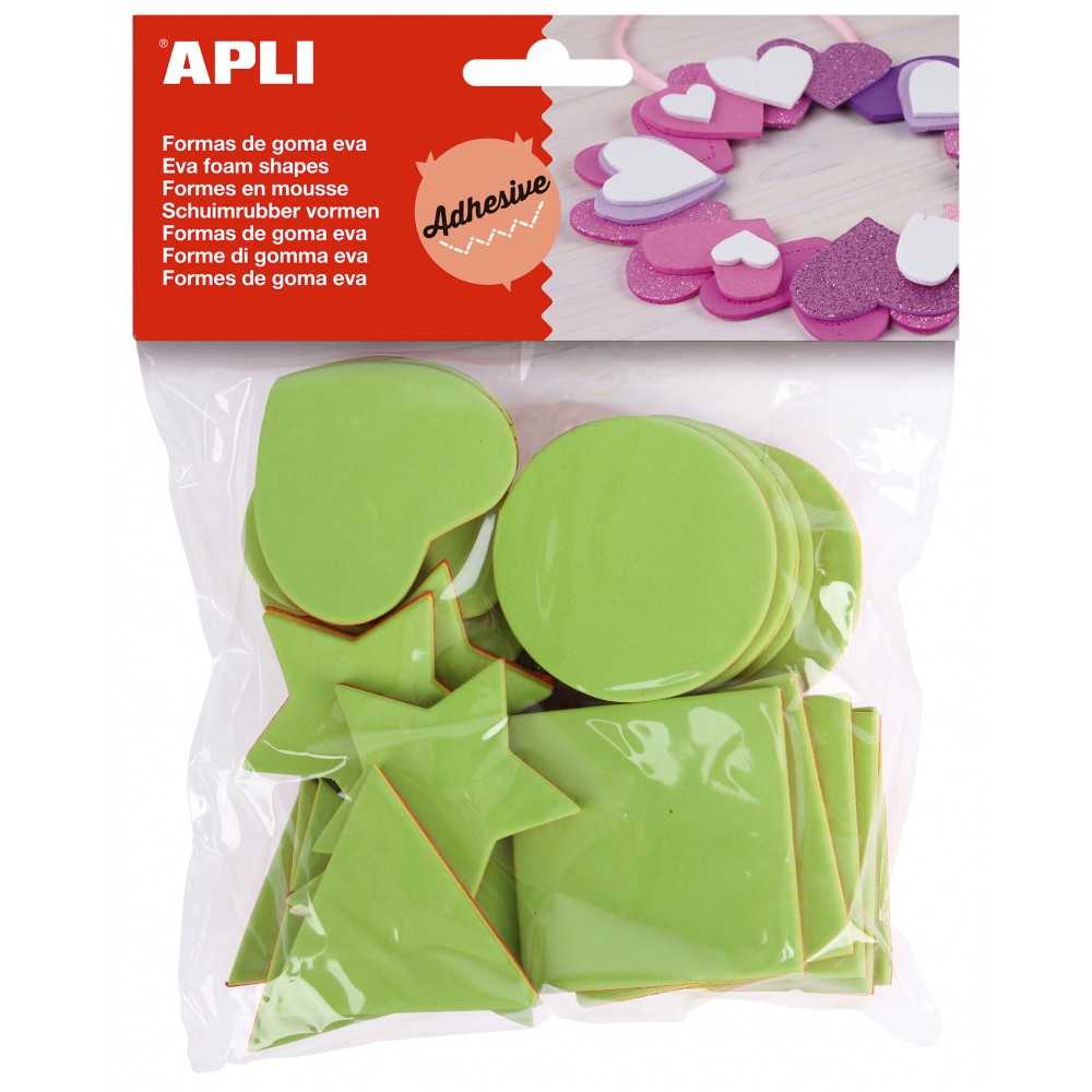 Goma Eva Multicapa Formas Geométricas Colores Apli 13073 Compraetiquetas