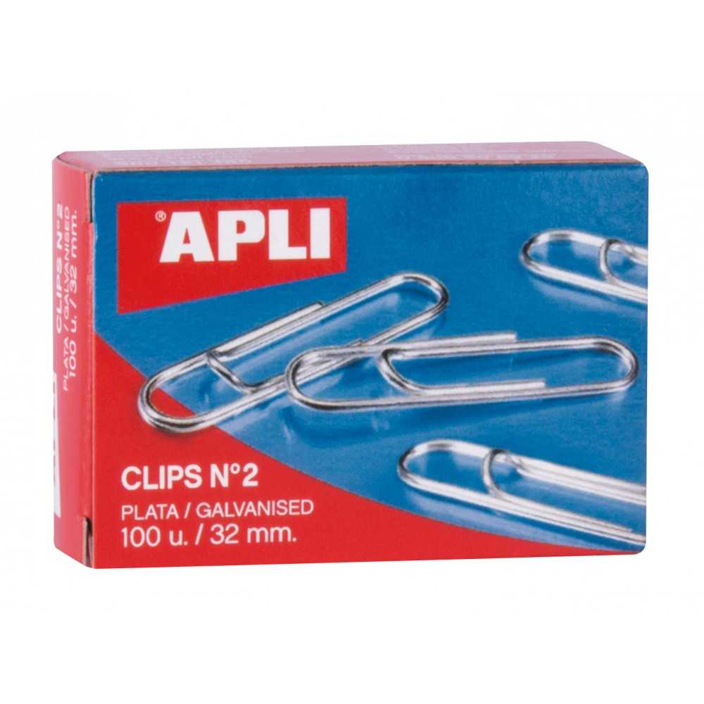 Clips Alambre Acabado Galvanizado Nº2 32 mm Apli 11714
