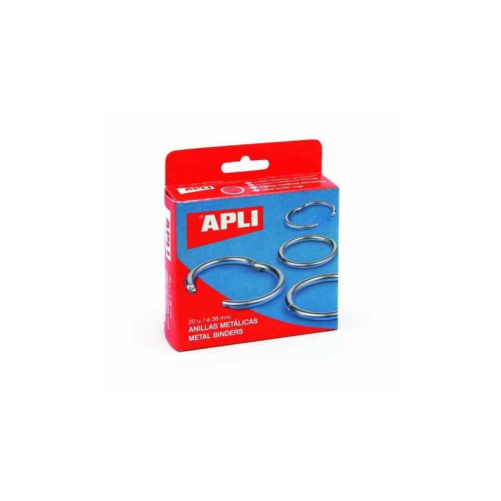 Anillas Metálicas Articuladas Níquel ø 20 mm Apli 00451