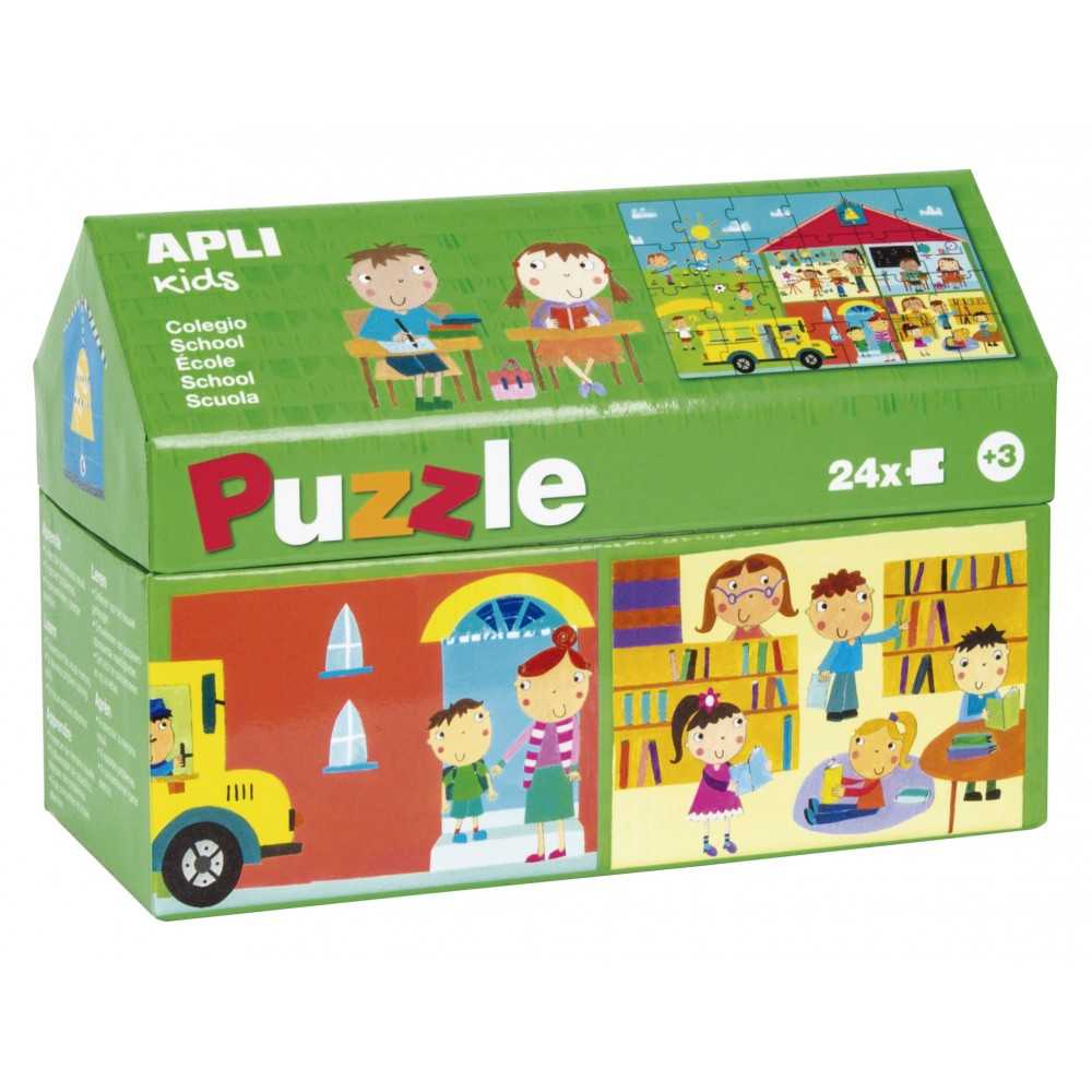 Puzle Casita La Escuela Apli 17352