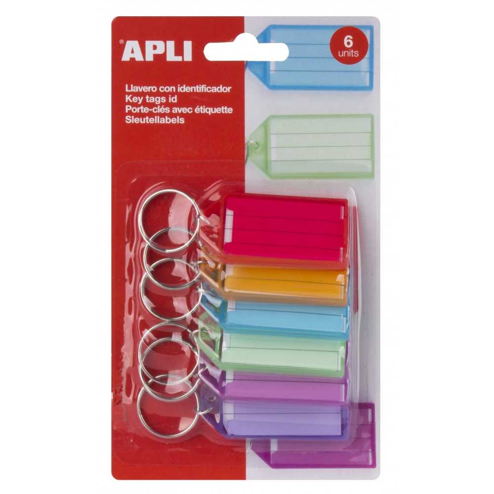 Llaveros Premium Colores Surtidos Apli 17135