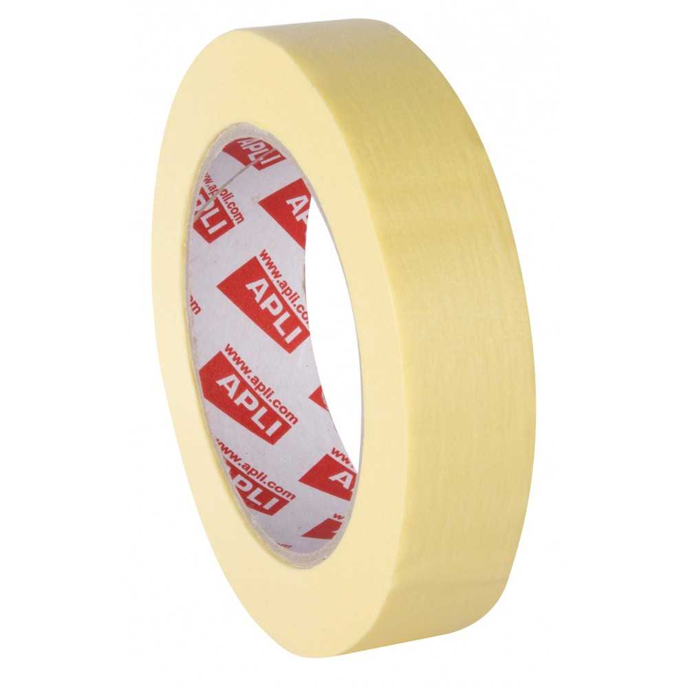 Cinta de Pintor Estrecha 25 mm x 45 m 6 Rollos Apli 13824