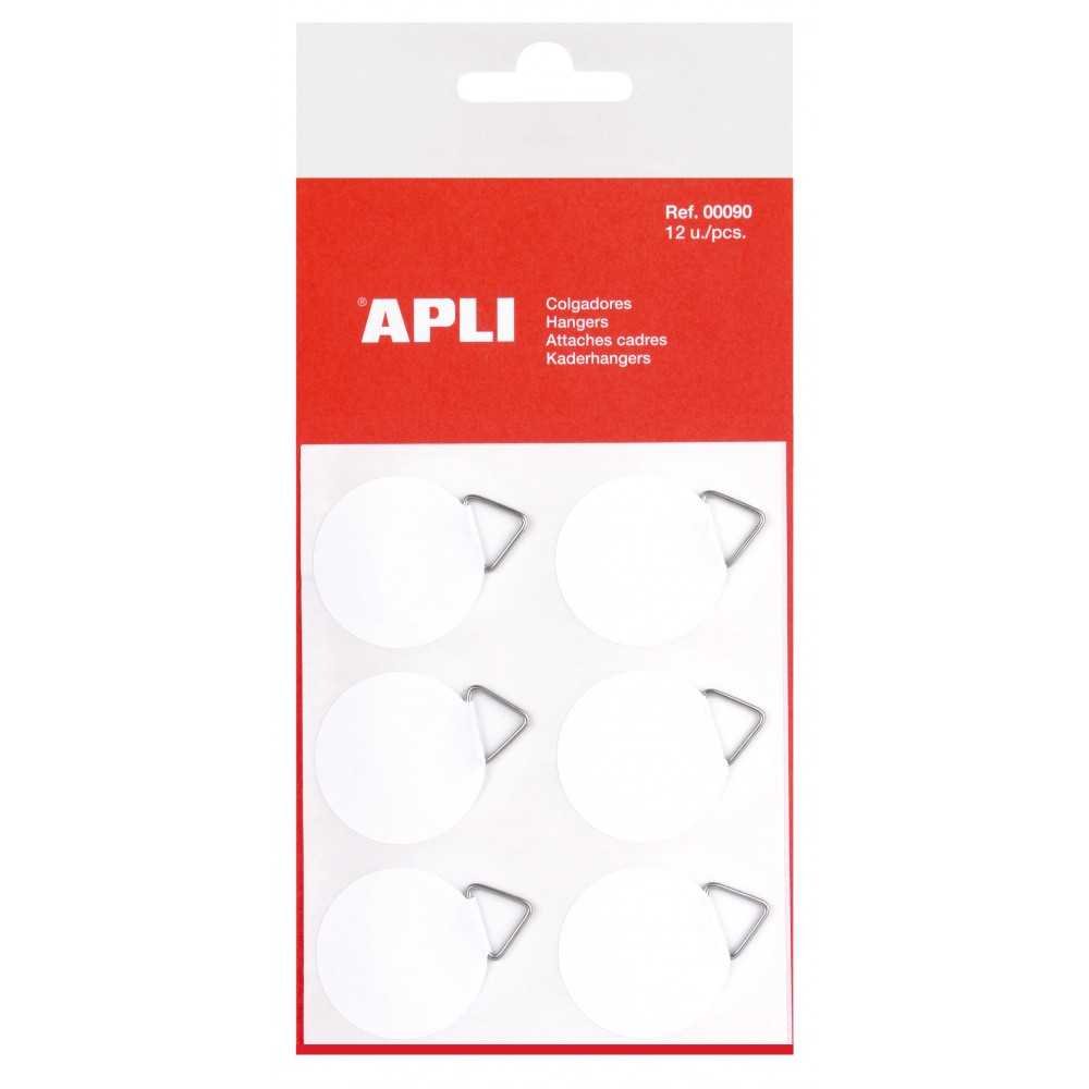Colgadores de Papel Autoadhesivos 12 Uds Apli 00090