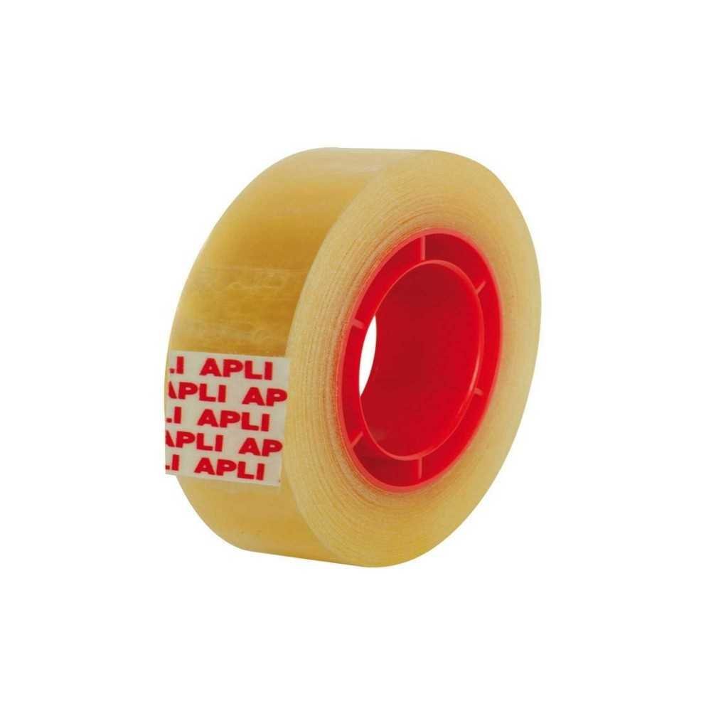 Cinta Adhesiva Transparente 19 mm x 33 m Apli 11103-1
