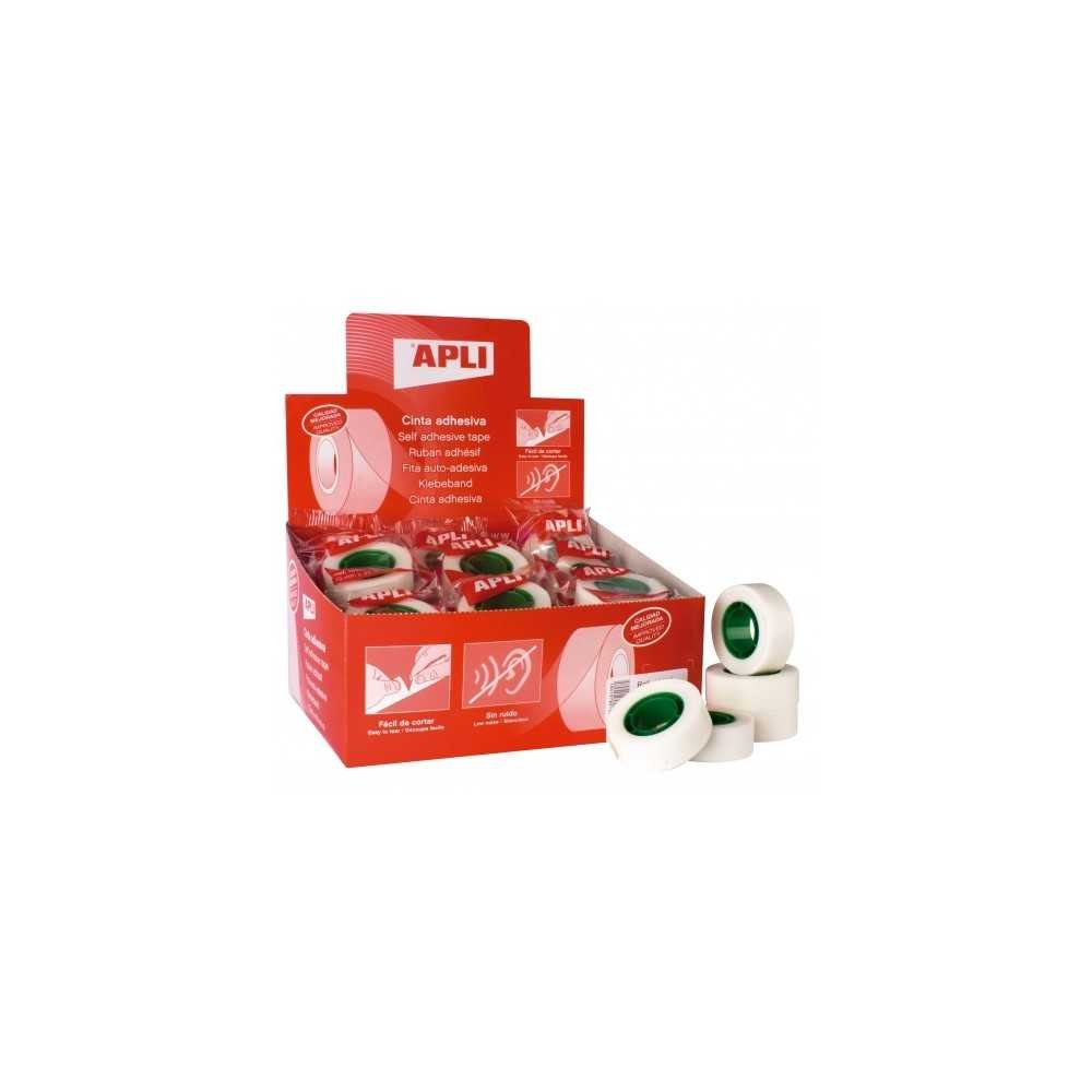 Cinta Adhesiva Invisible 19mmx33m Apli 12533