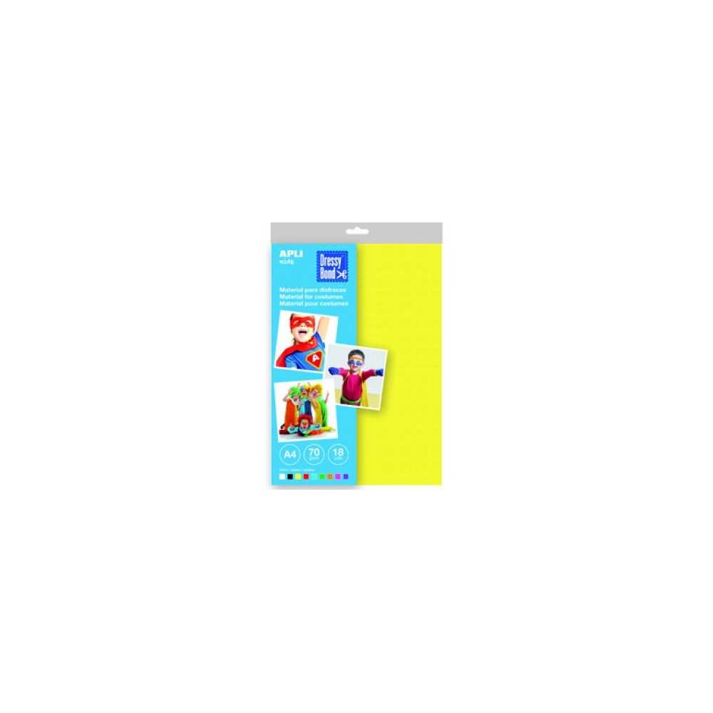Blister 18 Hojas Dressy Bond A4 Colores Surtidos Apli 14878 COMPRAETIQUETAS