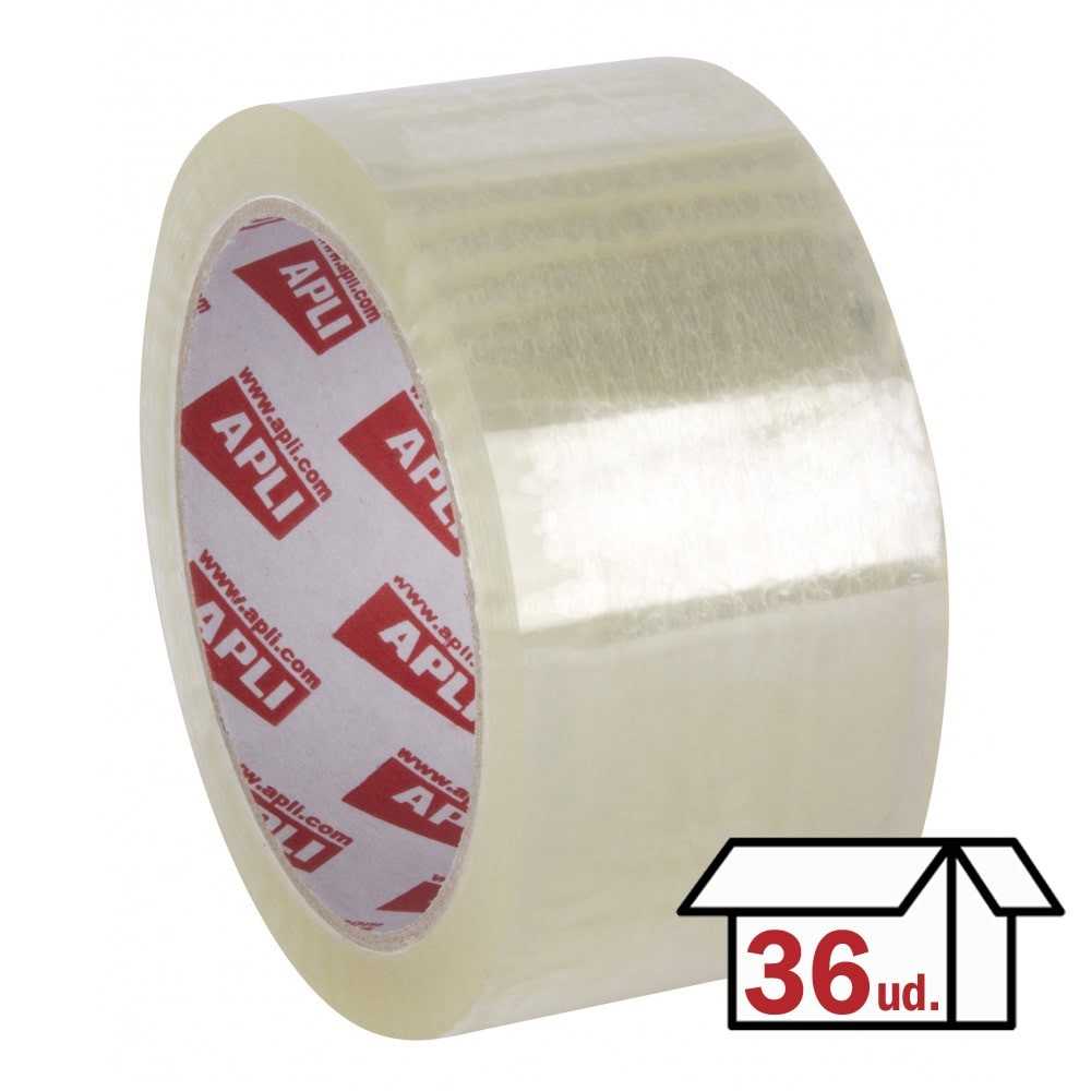 Rollo de Precinto Transparente 48mm x 66m Apli 11592