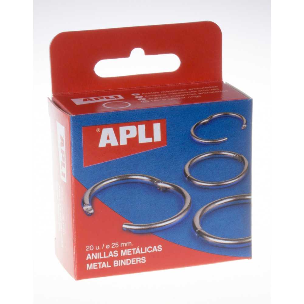 Anillas Metálicas Articuladas Níquel ø 25 mm Apli 00452