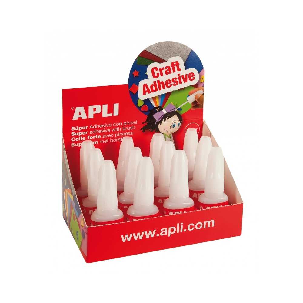 Caja de Adhesivos Instantáneos 10 g 12 Uds Apli 13677