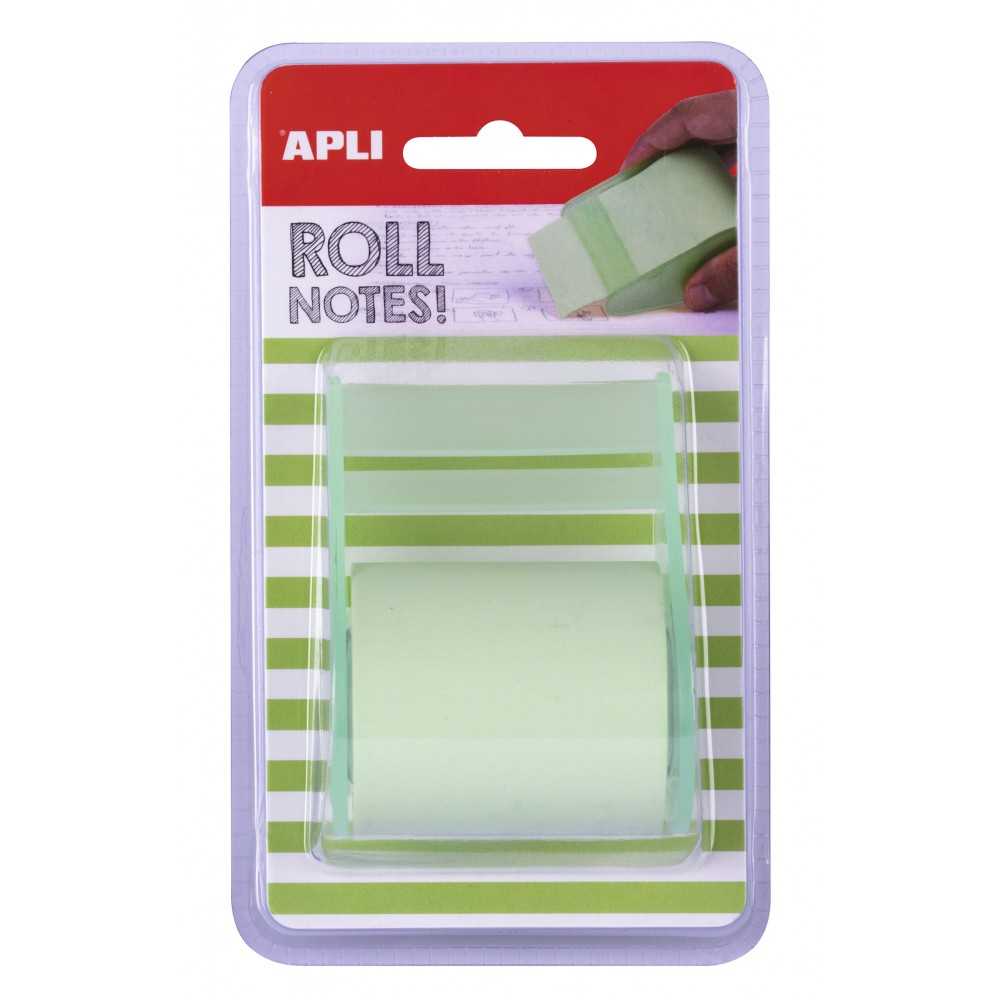 Rollo Dispensador Notas Adhesivas 50 mm x 8 m Apli 18191