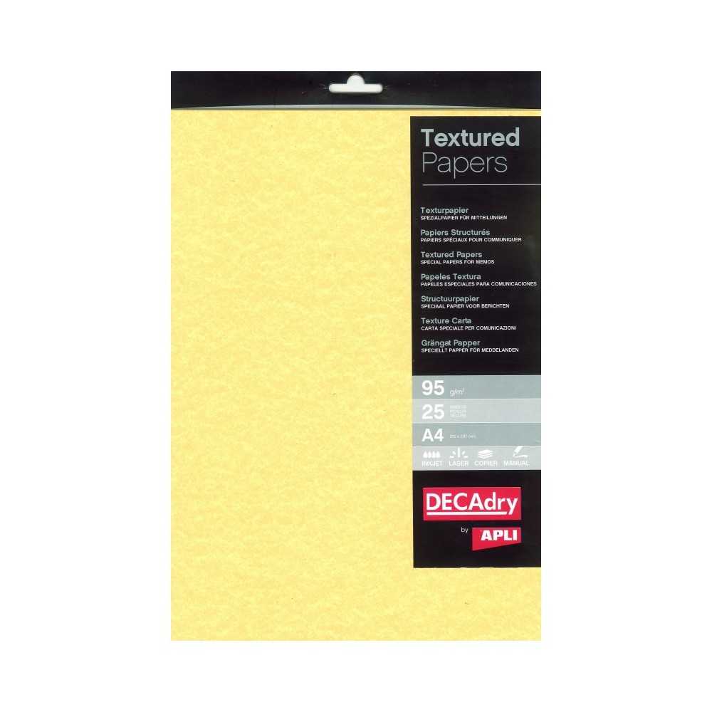 Papel Pergamino Color Oro A4 25H Apli SCL2059