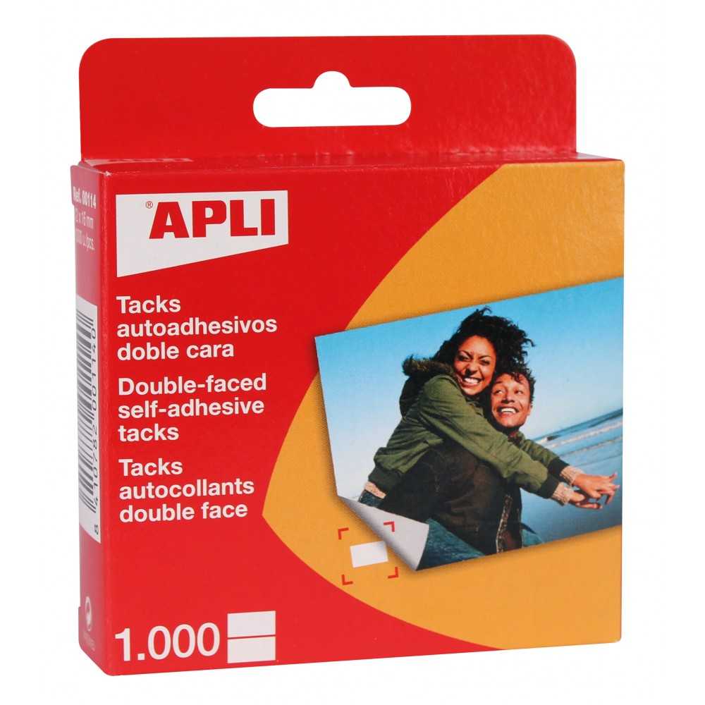 Tacks Adhesivos doble cara Apli 00114