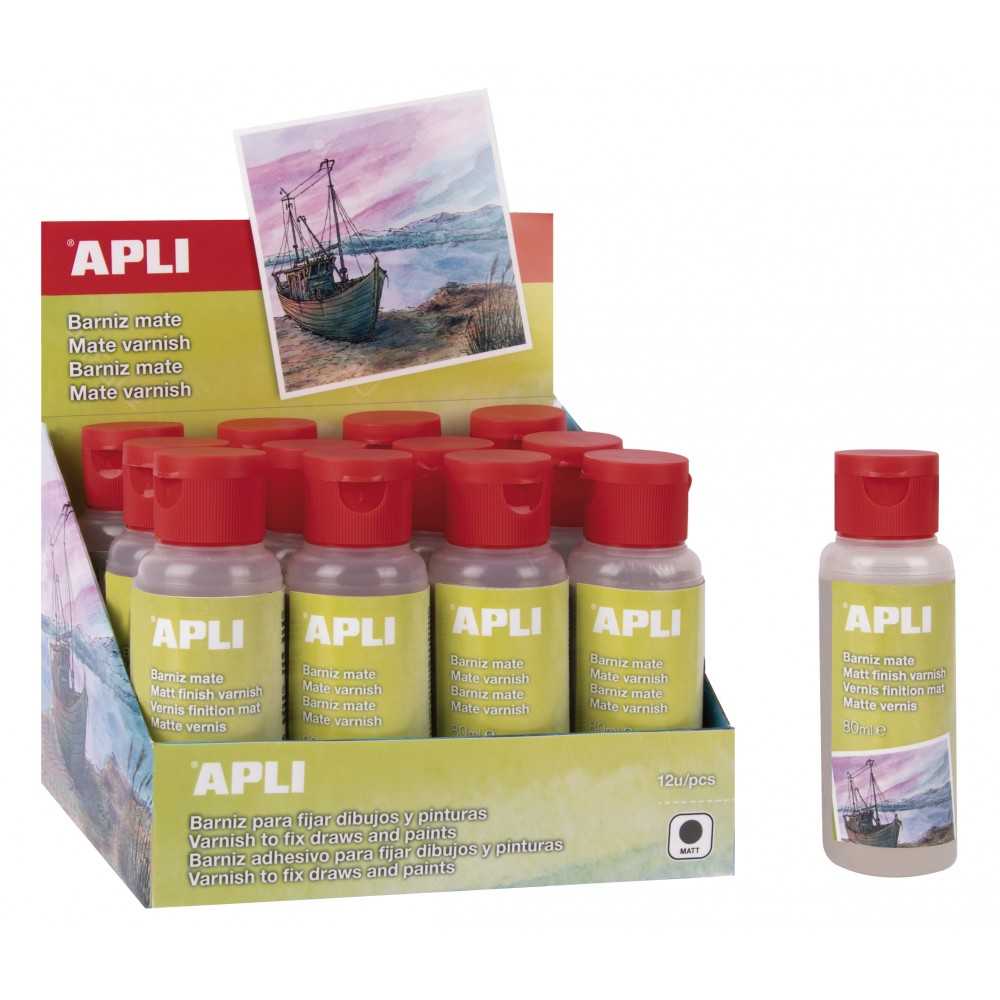 Barniz Adhesivo Acabado Mate 80 ml Apli 17773