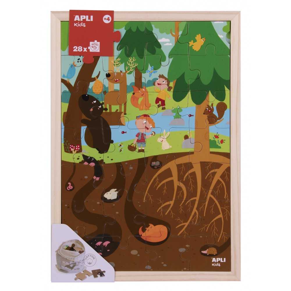Puzle Niveles El Bosque Apli 17200