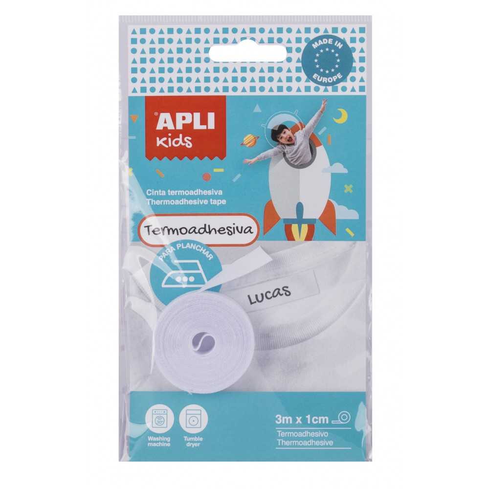 Cinta Termoadhesiva Para Ropa - Blanca | Apli 17795