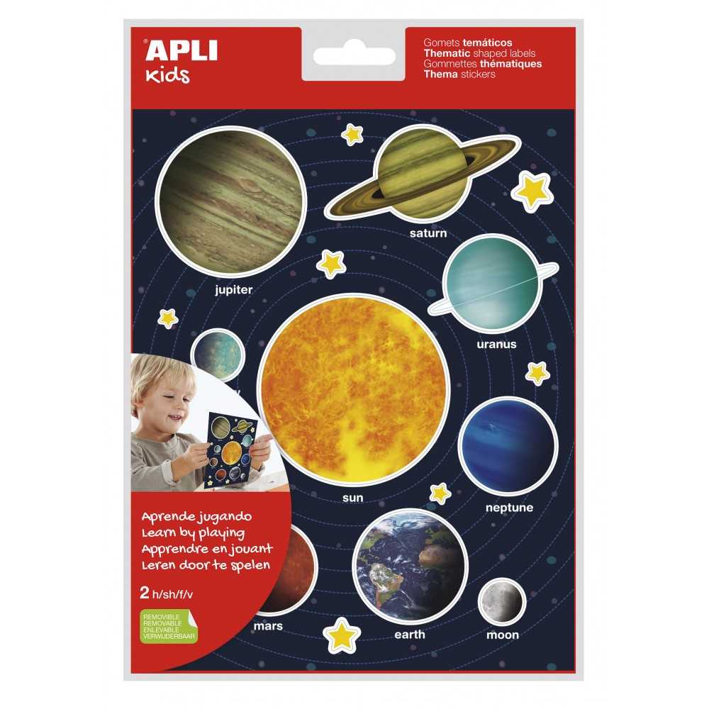 Apli 15173 Bolsa Gomets Sistema Solar 2H