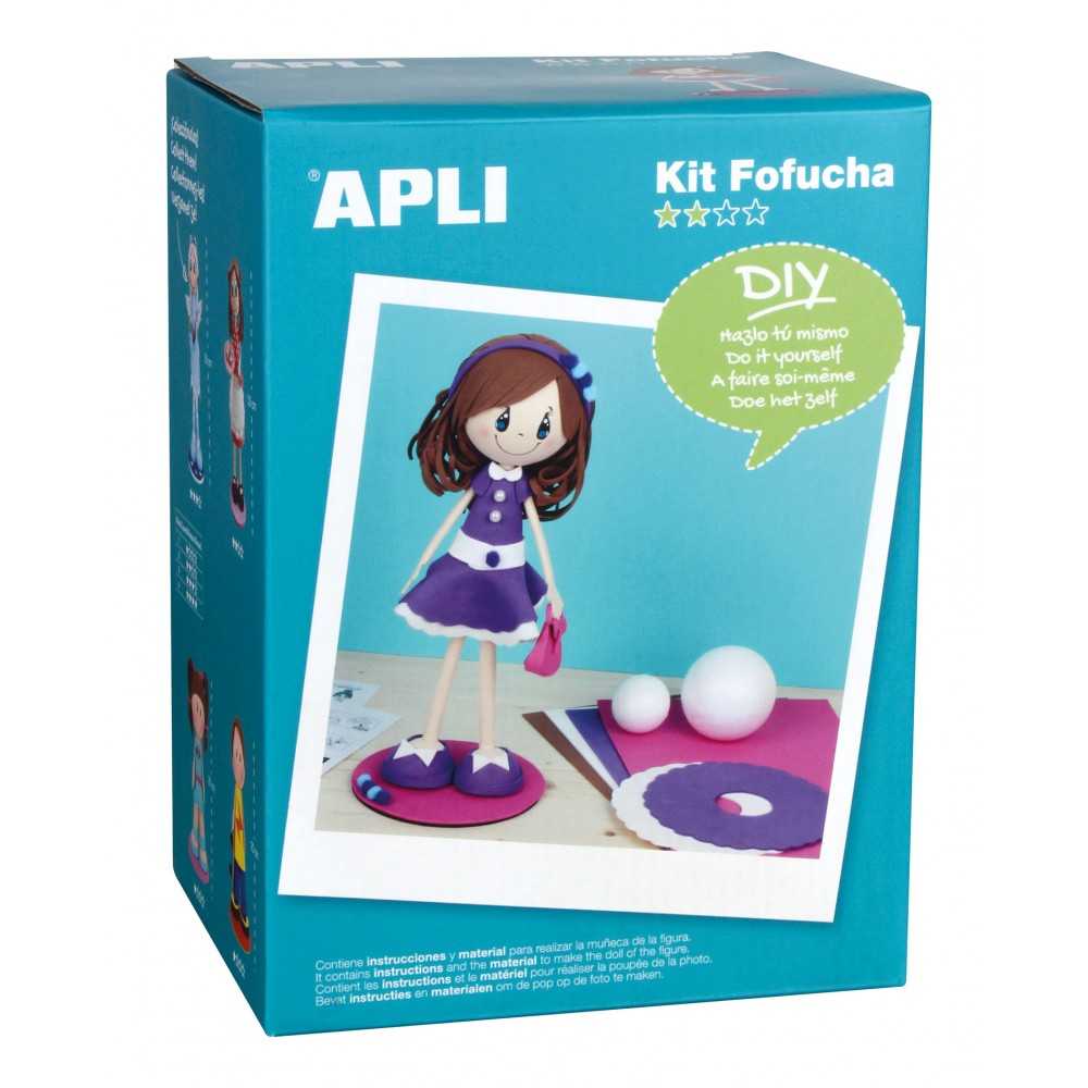 Kit Muñeca Fofucha Alice Apli 13606