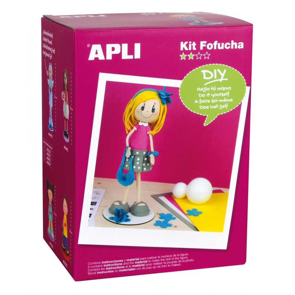 Kit Muñeca Fofucha Eva Apli 13607