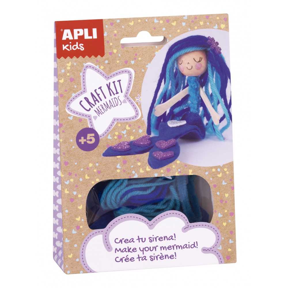 Craft Kit Sirena Azul Apli 17147