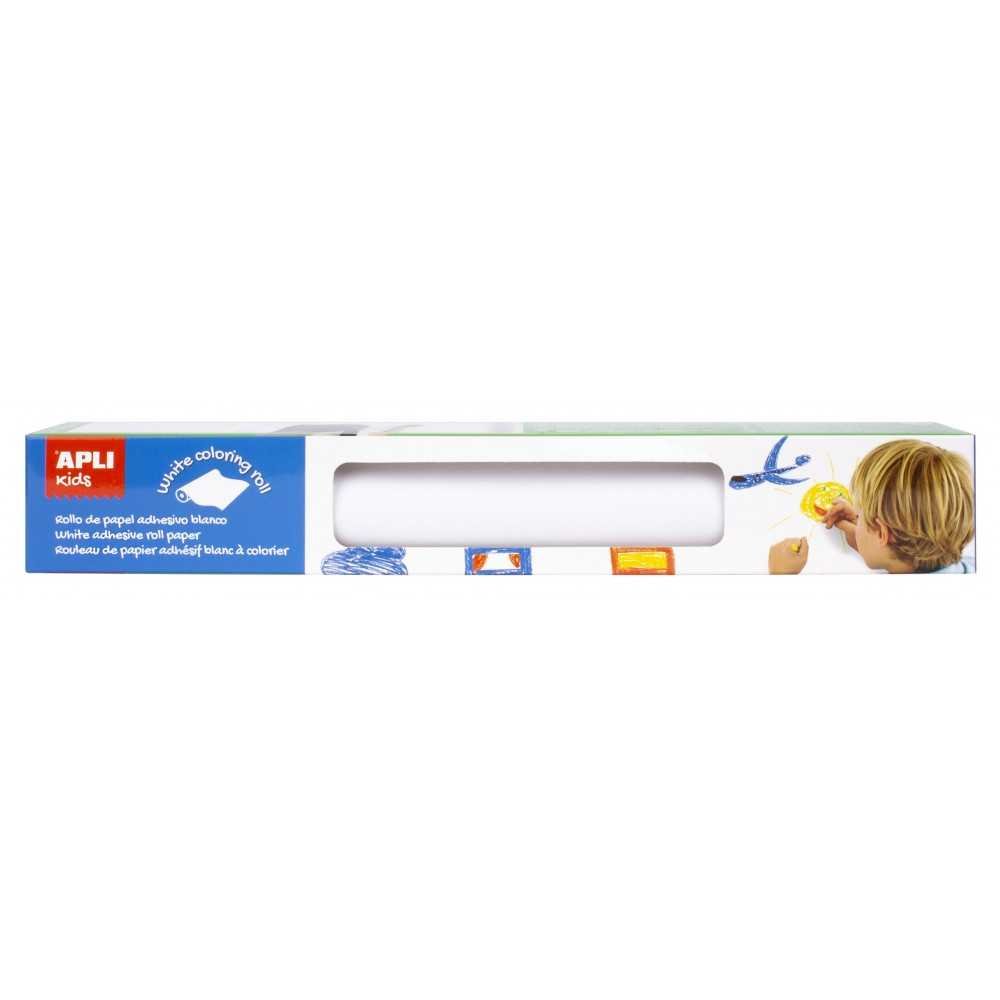 Rollo Adhesivo Para Pintar Blanco Apli 17537
