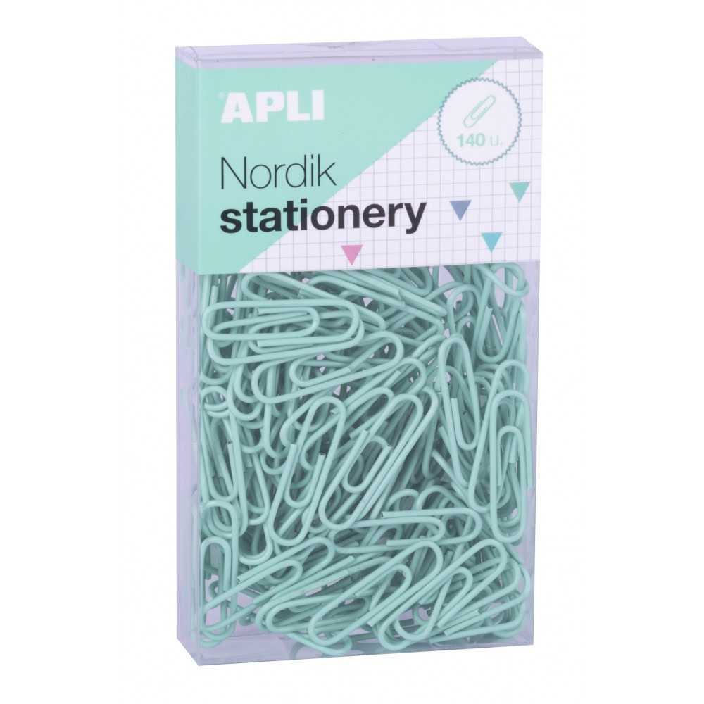 Clips de Colores Pastel Apli 18149