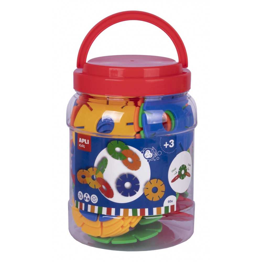 Kit Discos Circulares Didácticos Ø77 mm Apli 18214