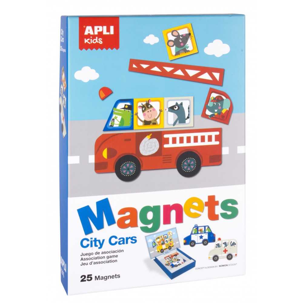 Juego Magnético Modelo Coches Apli 16863