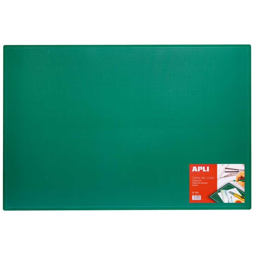 Tabla de Corte PVC Color Verde 900x600 mm Apli 13563