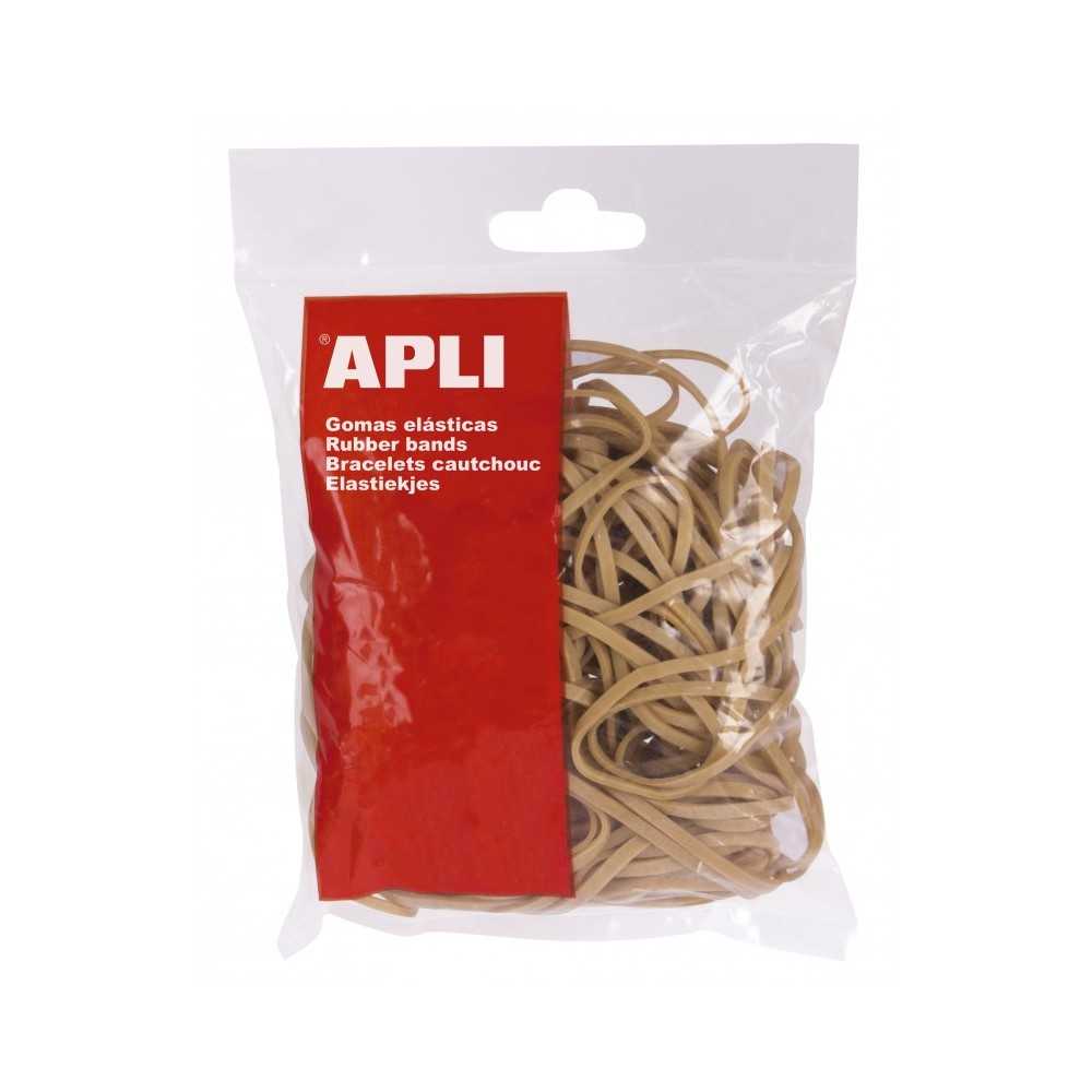 Bolsa 100 Gr. Gomas Elásticas 200 x 3mm Apli 12859