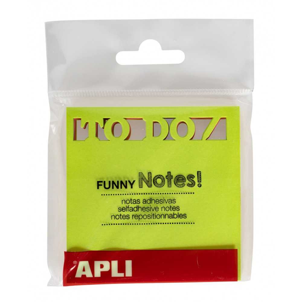 Notas Adhesivas TO DO 75x75 mm 75 Hojas Apli 18338