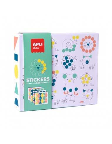 Juego Gomets Geométricos Animales Apli 18361