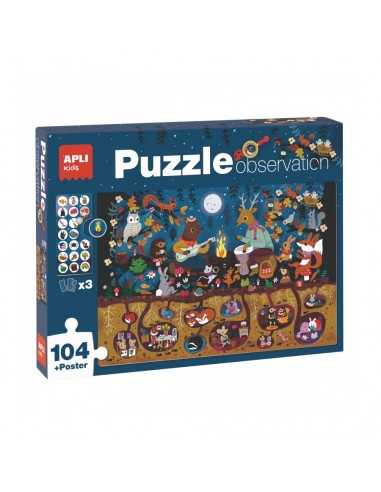Puzle de Temática Bosque Apli 18507