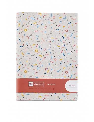 Cuaderno Rubio Pauta Doble 4mm 4º