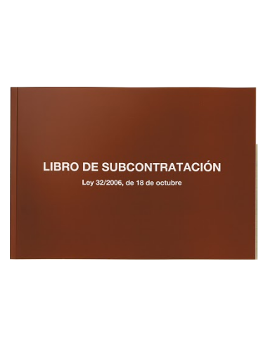 Libro Subcontratación Distintos Idiomas