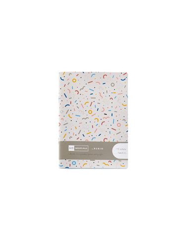 Cuaderno Rubio Pauta Montessori 8mm 4º