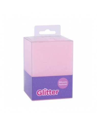 Cubilete Silicona Portalápices Rosa Glitter Collection  1