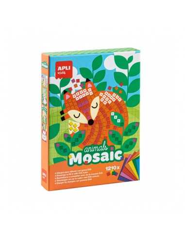 Mosaico Goma Eva Animales Apli 14289