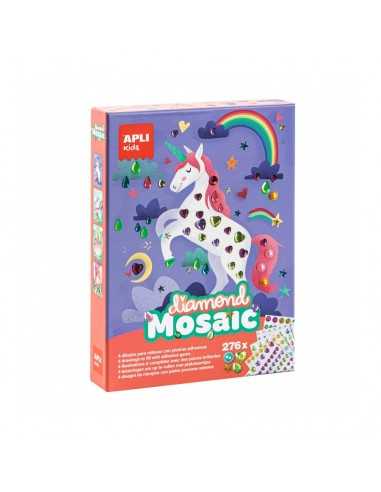 Juego Mosaico con Diamantes Apli 17927