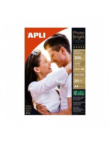 Papel Fotográfico Larga Duración A4 20H Apli 10970