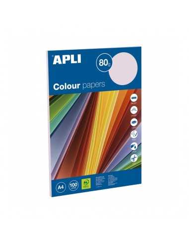 Papel Color Marfil Pastel A4 100H Apli 15281