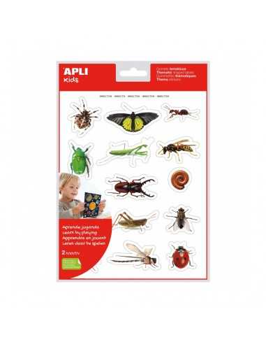 Apli 18731 Bolsa Gomets Fotográficos Insectos