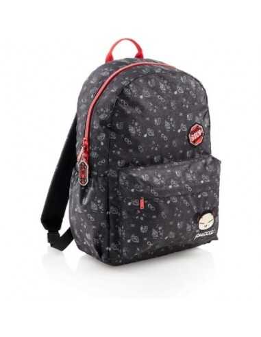Mochila Never Stop Pucca Doble Compartimento