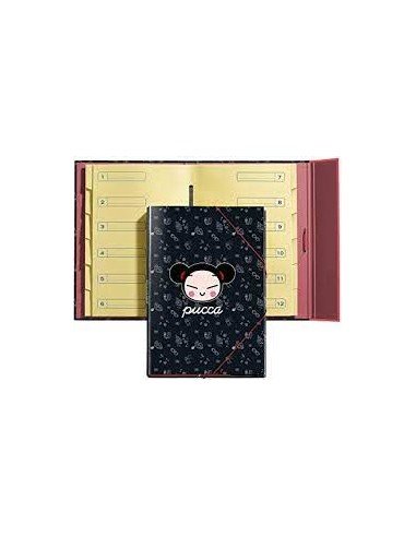 Carpeta Separadores Never Stop Pucca A4