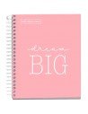 Notebook Messages Formato A5 Color Rosa