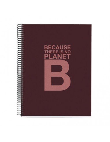 Notebook Rayado A4 Color Burdeos Ecoalf by MiquelRius