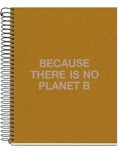 Notebook Cuadrícula A5 Mostaza Ecoalf by MiquelRius