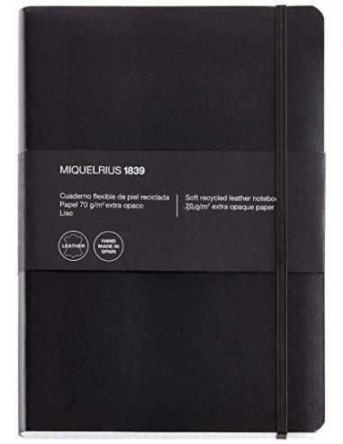 Cuaderno 1839 Leather 4º Sin Índice Cuadrícula 300H