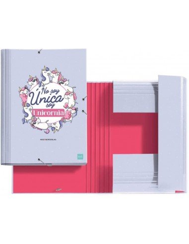 Carpeta Solapas Miss Borderlike No Soy Unicornio